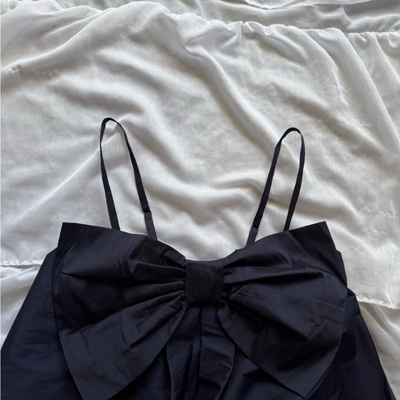 BHLDN by Anthropologie Livia Bow Tent Mini Dress - Picture 3 of 14
